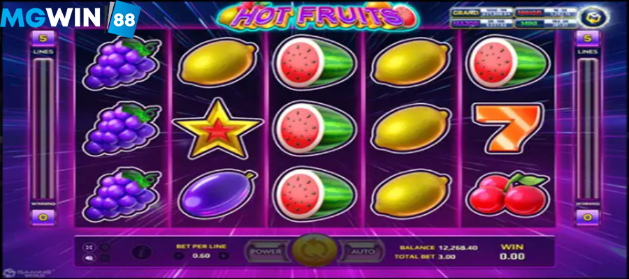 MGWIN88 Slot Hot Fruits