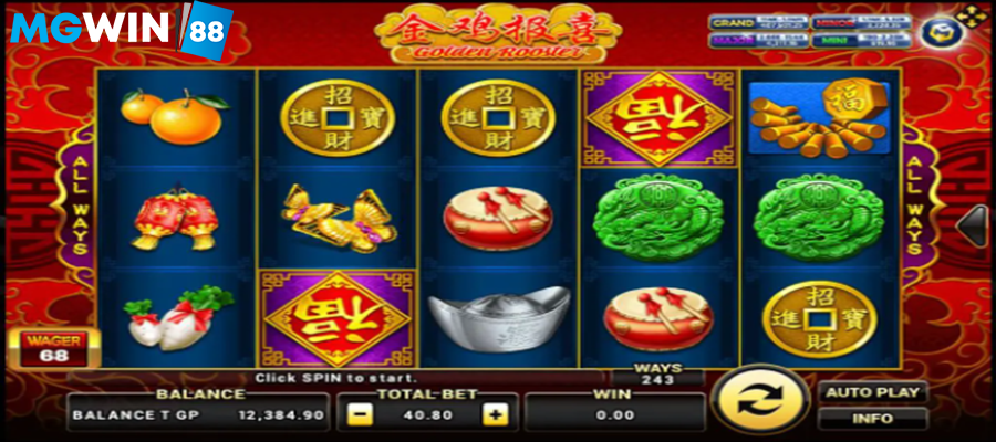 MGWIN88 Slot Golden Rooster