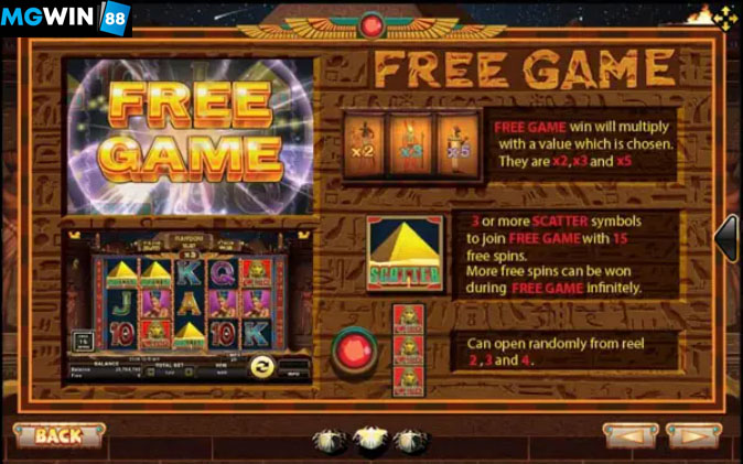 MGWIN88 คาสิโนออนไลน์ สล็อต Slot Ancient Egypt เว็บพนัน ดีที่สุด free Of The NEW Time