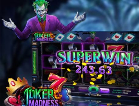 Mgwin88 สล็อต Joker Madness โบนัส 100 เทิร์น1เท่า เว็บตรงไม่ผ่านเอเย่นต์ free Of The Time